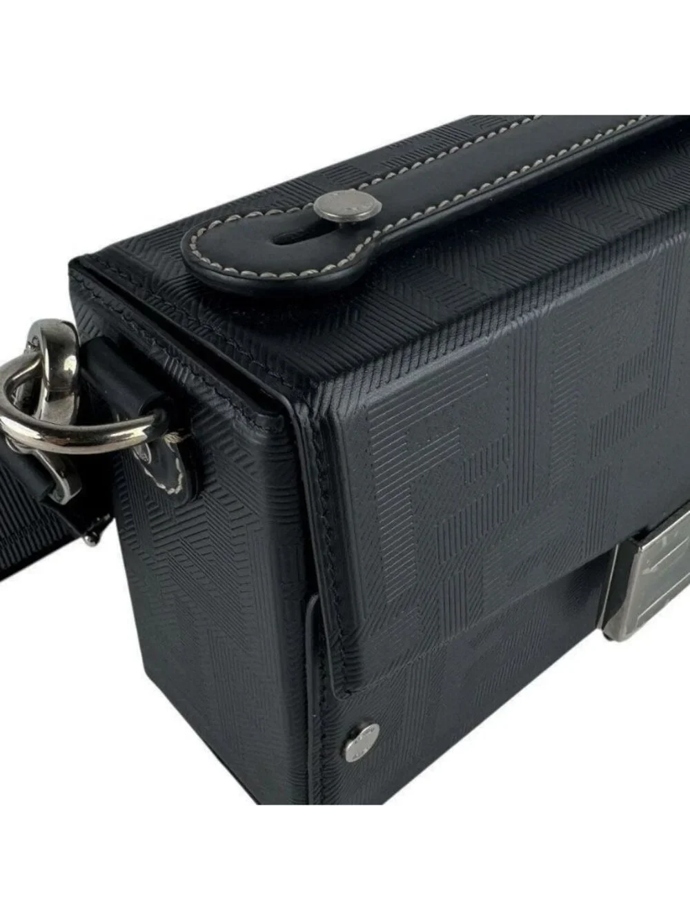 Fendi Shoulder Bag Baguette Soft Trunk